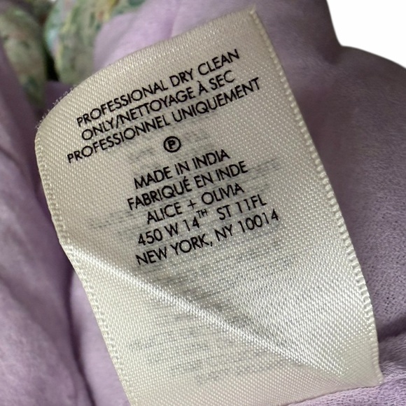 Alice + Olivia Karolina Tie Front Maxi Dress Size 6 - Picture 11 of 15